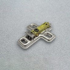 Клип-ответная планка Н4 под шуруп, крестообразная с 3-мя отверстиями