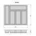 SKY Ёмкость в базу 500 (423х426) для столовых приборов, цвет орион серый