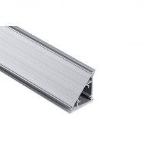 Бортик треугольный L=4000, под кромку H.34, алюминий анодированный