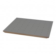 Scandi Многофункциональная панель в базу 600/16 (505x472), отделка орион серый