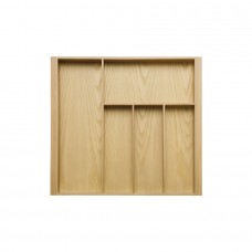 Легно/Legno Емкость в базу 600 (517х473) для столовых приборов, отделка под дуб