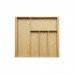 Легно/Legno Емкость в базу 600 (517х473) для столовых приборов, отделка под дуб