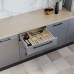 Легно/Legno Емкость в базу 600 (517х473) для столовых приборов, отделка под дуб