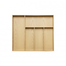 Легно/Legno Емкость в базу 600 (525х472) для столовых приборов, отделка под дуб