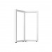 Опора для стола Арго, h.720, отделка белый бархат (матовый)