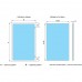 Профиль рамочный FP.03 узкий, L=3000мм, отделка золото (анодировка)