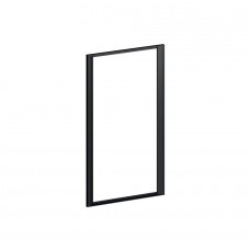 Matrix Фасад рамочный 956х596 под стекло, отделка черная (покраска)
