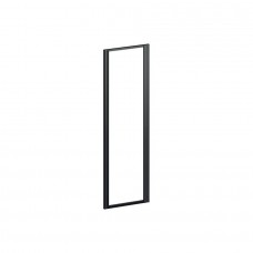 Matrix Фасад рамочный 1316х446 под стекло, отделка черная (покраска)