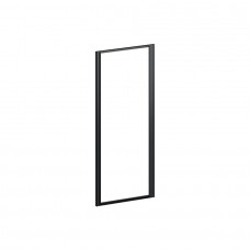 Matrix Фасад рамочный 1316х596 под стекло, отделка черная (покраска)