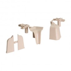 Комплект угловых элементов для овального бортика M3000/M3010, цвет 11 бежевый