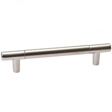 Ручка-скоба 160мм, отделка никель матовый 