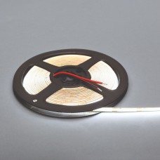 Лента светодиодная COB, 480 LED/м, 9Вт/м, 12В, 700-800Лм/м 5000х5 мм, IP20, 6000-6500К (холодный белый)