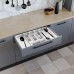 Легно/Legno Емкость в базу 800 (717х473) для столовых приборов, отделка белая