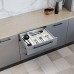 Легно/Legno Емкость в базу 600 (525х472) для столовых приборов, отделка белая