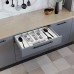 Легно/Legno Емкость в базу 800 (725х472) для столовых приборов, отделка белая