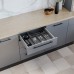 Легно/Legno Емкость в базу 600 (525х472) для столовых приборов, отделка орион серый