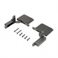 Петля AIR Push 105", отделка титаниум (комплект: левая + правая + крепеж)