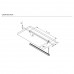 Профиль-светильник (LED) , 575 мм, 1.7W/12V, 6000K, врезной, отделка алюминий, кон-р L822
