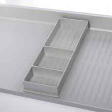 Органайзер для поддонов гигиенических, отделка под алюминий