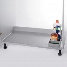 Поддон гигиенический в базу 800/16, отделка под алюминий