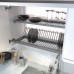 Сушка Элит/Ellite 2-уровневая в базу 450/16, с рамкой, поддон 1 шт. (пластик), отделка орион серый