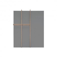 Scandi Ёмкость в базу 450, для столовых приборов, отделка под дуб/орион серый