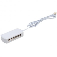 Блок распред. L803-PC, 12V/24V, 3А, на 6 парал. подключ. конн. L822, с каб. 1м и конн. L822, для источ. питания постоян. напряж.