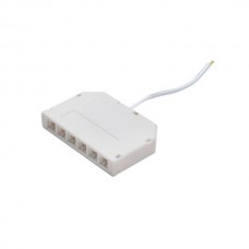 Блок распред. L806-6, 12V/24V, 7А, на 6 парал. подключ. конн. L814 с каб. 200 мм для источ. питания постоян. напряжения