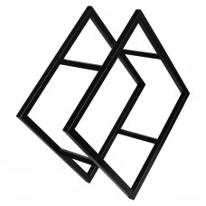 Менсолодержатель Венеция, отделка черный бархат (матовый)