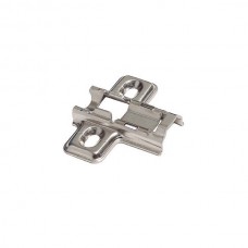 Ответная планка под шуруп, Clip-on, H2, отделка никель