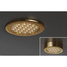 Светодиодный светильник (LED) Круглое кольцо/Round Ring, 1.5W/12V, 6000K, отделка золото глянец, кон-р  L813