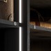 Датчик инфракрасный врезной открывания фасада врезной, плавный вкл/выкл, 12/24 В, 60/120 Вт, серебро