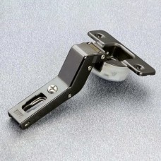 Петля 30" угловая с доводчиком, отделка титаниум