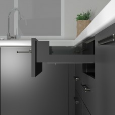 Индиго Стекло/Indigo Vetro Комплект ящика H=90, L=550, отделка орион серый