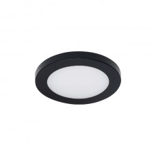 Светодиодный светильник (LED) Матрица/Matrix R-2, сплошное свечение (no dot), 66*6мм, 2W/12V, 4000K, мат.черный, кон-р  L813