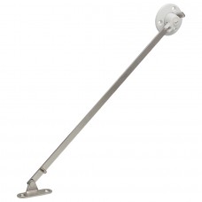 Кронштейн  для секретера, отделка никель/белая