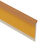 Clear Line Уплотнитель самоклеящийся L=5000 мм, для стеновых панелей и столешниц, цвет дуб вотан темный