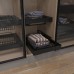 Ipnos Корзина подвесная, H.125мм, L.300мм, отделка черная