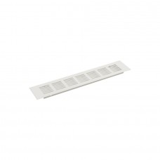 Вентиляционная решетка 01R, 300x60мм, отделка белая матовая RAL9003 (покраска)