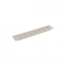 Вентиляционная решетка 01R, 300x60мм, отделка никель шлифованный (анодировка)