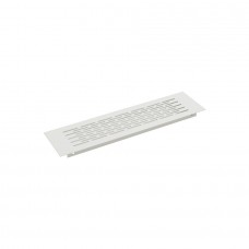 Вентиляционная решетка 02C, 300x80мм, отделка белая матовая RAL9003 (покраска)