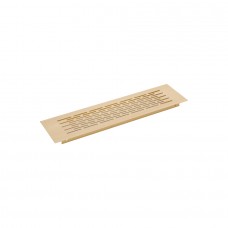 Вентиляционная решетка 02C, 300x80мм, отделка золото шлифованное (анодировка)