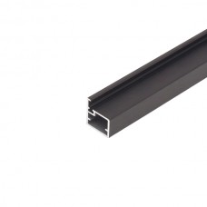 Профиль рамочный узкий, L=3900мм, отделка черный шлифованный (анодировка)