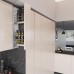 УНИКА HT/UNICA HT Сетка в базу 150 выдвижная с доводчиком, отделка хром