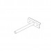 Держатель полки, отделка алюминий