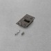 Конекта/Conecta Адаптер накладной для петли скрытой (наложение 14мм), отделка титаниум