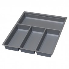 SKY Ёмкость в базу 450 (473х376) для столовых приборов, цвет орион серый