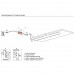 Лента светодиодная LED Гибкий/Flexible, 300 мм, 0.8W/24V, 5000K, отделка белая