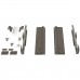 Некст/Next 3D_M Soft Комплект ящика H=95, L=400, отделка орион серый