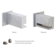 Менсолодержатель хром матовый (правый+левый)